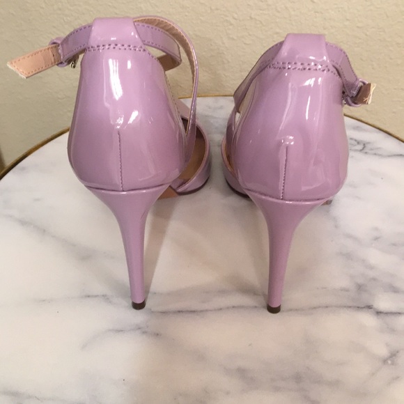 NWT Gorgeous lilac strappy pointed toe heels - Picture 4 of 13